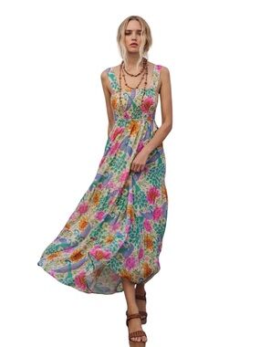 Spell Boheme Strappy Maxi Dress Size XXS